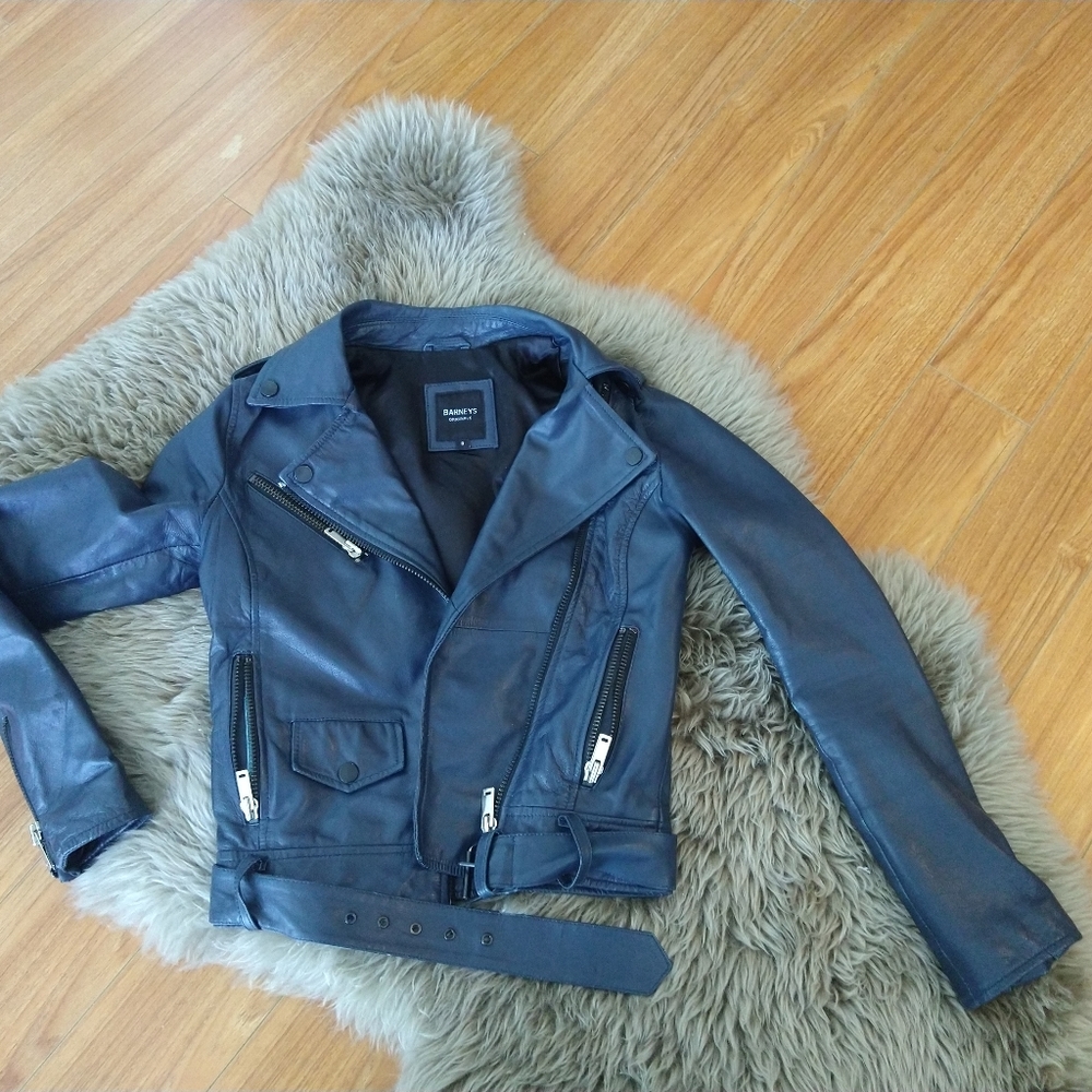 Barneys leather jacket